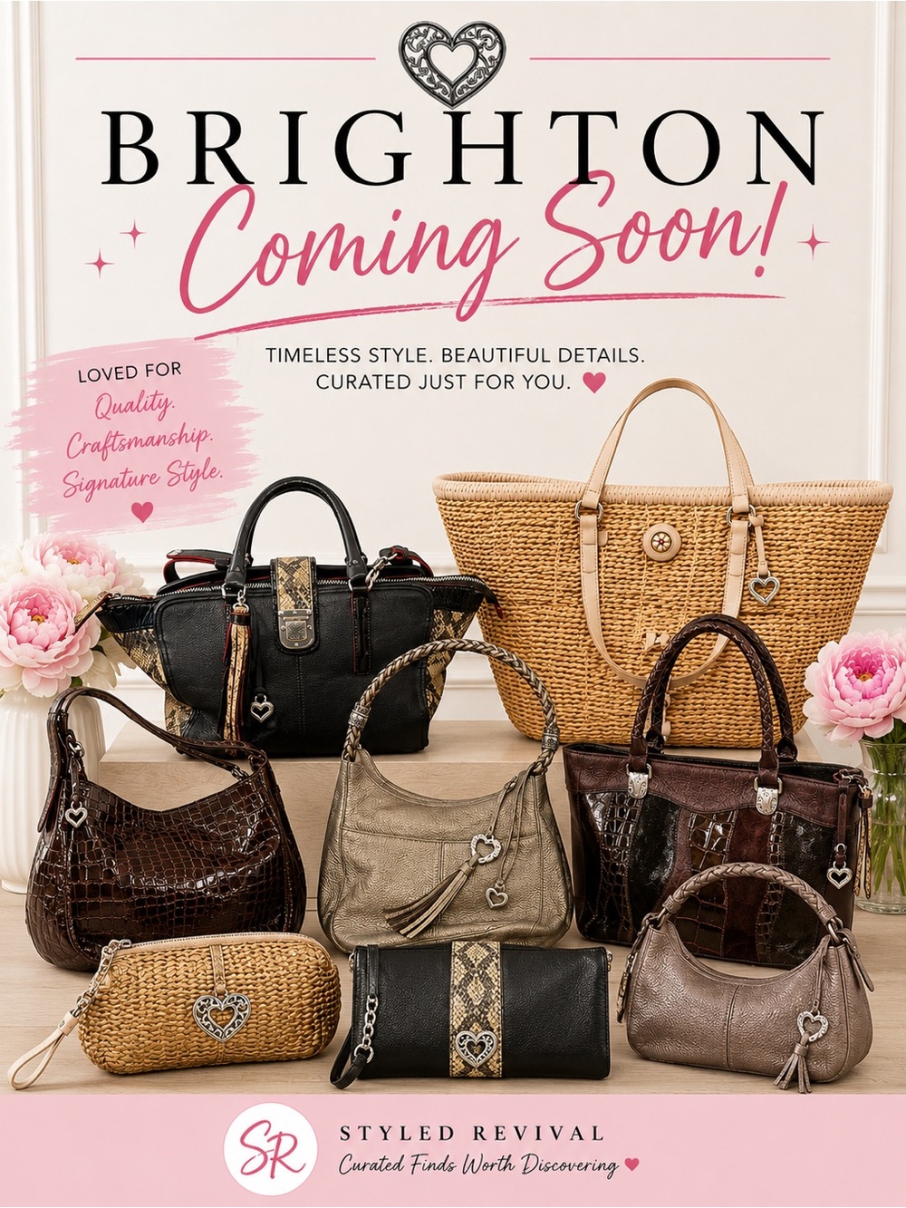 ✨ Coming Soon! Authentic Brighton Handbags ✨ ⭐